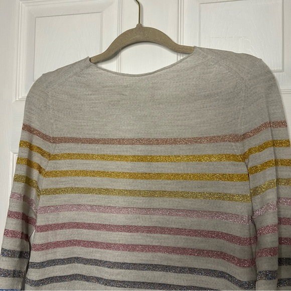 Zadig & Voltaire Hila Lurex Metallic Sweater - Picture 8 of 10